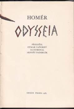 Homéros: Odysseia