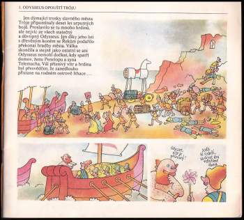 Pavel Augusta: Odysseova dobrodružství při návratu domů