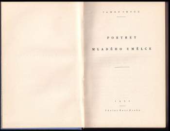 James Joyce: Odysseus: Díl 1-3  + Portret mladého umělce ČÍSLOVANÝ VÝTISK 1119/1650