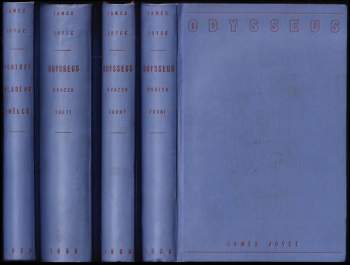 Odysseus: Díl 1-3  + Portret mladého umělce ČÍSLOVANÝ VÝTISK 1119/1650