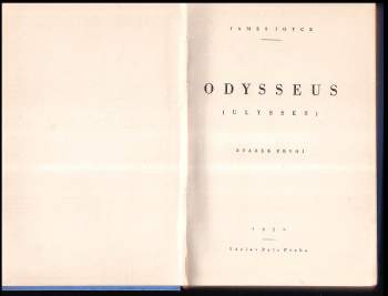 James Joyce: Odysseus