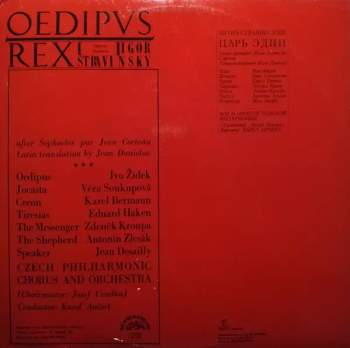 Igor Stravinsky: Oedipus Rex