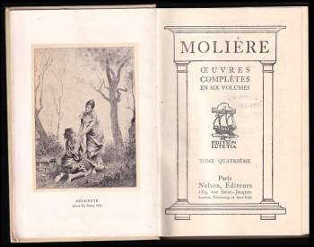 Molière: Oeuvres completes en six volumes