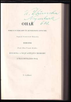 František Král: Ohař