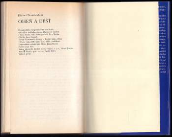 Diane Chamberlain: Oheň a déšť