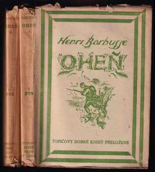 Oheň - Henri Barbusse (1924, F. Topič) - ID: 1111609
