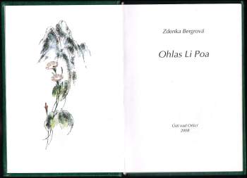 Zdenka Bergrová: Ohlas Li Poa