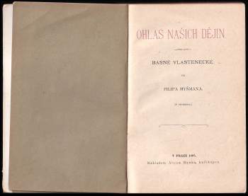 Filip Hyšman: Ohlas našich dějin