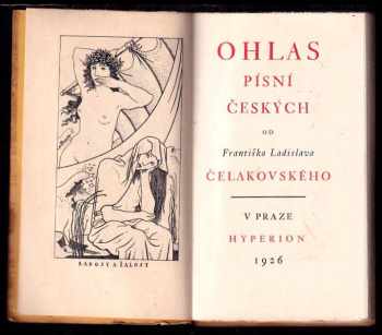 František Ladislav Čelakovský: Ohlas písní českých