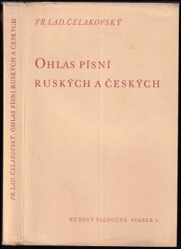 Ohlas písní ruských a českých