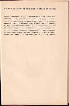 František Ladislav Čelakovský: Ohlas písní ruských