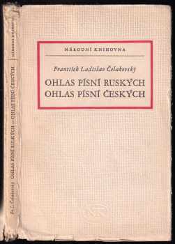 Ohlas písní ruských ; Ohlas písní českých