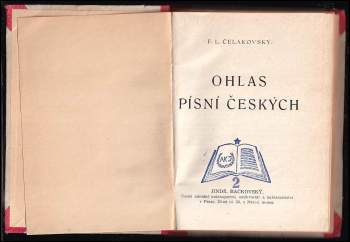 František Ladislav Čelakovský: Ohlas písní ruských