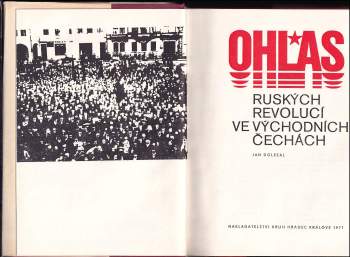Jan Doležal: Ohlas ruských revolucí ve východních Čechách