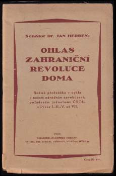 Ohlas zahraniční revoluce doma