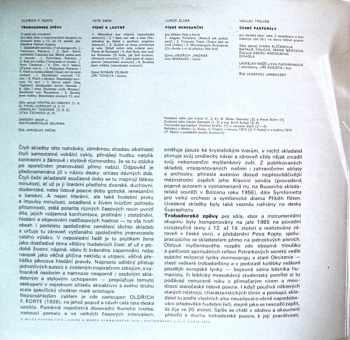 Petr Eben: Ohlasy Dávných Dob (PODPIS CEJNAR)
