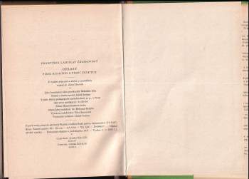 František Ladislav Čelakovský: Ohlasy písní ruských a písní českých