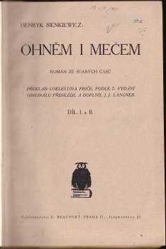 Henryk Sienkiewicz: Ohněm i mečem