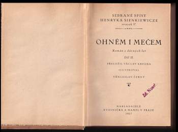 Henryk Sienkiewicz: Ohněm i mečem