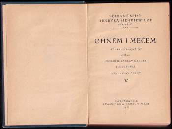 Henryk Sienkiewicz: Ohněm i mečem