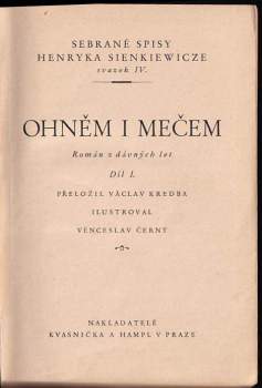 Henryk Sienkiewicz: Ohněm i mečem