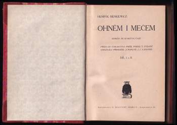 Henryk Sienkiewicz: Ohněm i mečem