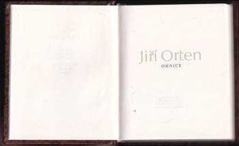 Jiří Orten: Ohnice