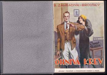 Bohumil Zahradník-Brodský: Ohnivá krev