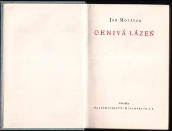 Jan Morávek: Ohnivá lázeň
