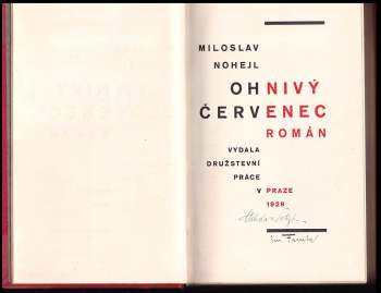 Miloslav Nohejl: Ohnivý červenec