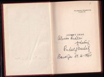 Rudolf Medek: Ohnivý drak