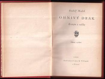 Rudolf Medek: Ohnivý drak