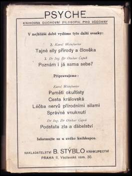 Karel Weinfurter: Ohnivý keř