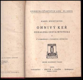 Karel Weinfurter: Ohnivý keř