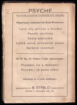Karel Weinfurter: Ohnivý keř