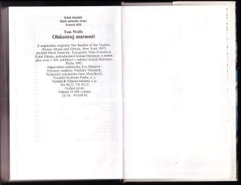 Tom Wolfe: Ohňostroj marnosti