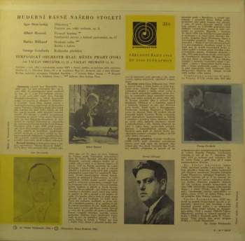 George Gershwin: Ohňostroj / Stvoření Světa / Pavoučí Hostina / Kubánská Předehra