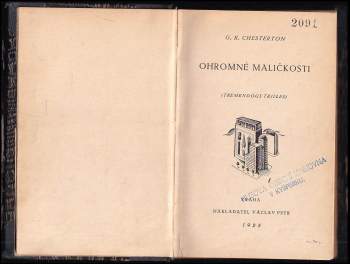 G. K Chesterton: Ohromné maličkosti