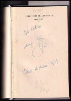 G. K Chesterton: Ohromné maličkosti ; Obrany