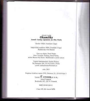 Arnost Lustig: Okamžiky