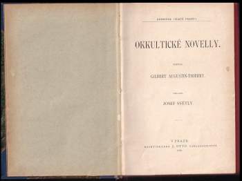 Gilgert Thierry: Okkultické novelly