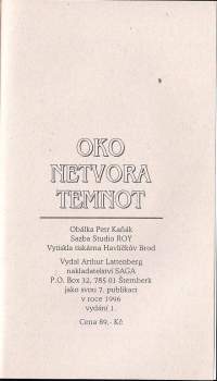 Juraj Červenák: Oko netvora temnot