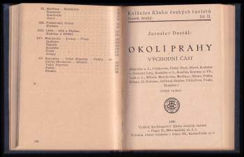 Jaroslav Dostál: Okolí Prahy