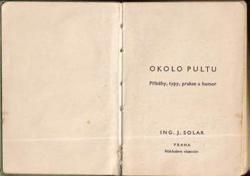 Jiří Solar: Okolo pultu