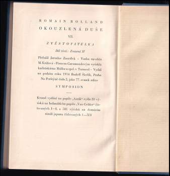 Romain Rolland: Okouzlená duše