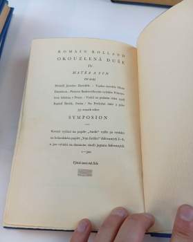 Romain Rolland: Okouzlená duše 1 - 7 KOMPLET Aťka a Sylva + Léto + Matka a syn + Zvěstovatelka