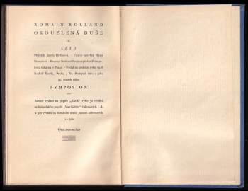 Romain Rolland: Okouzlená duše