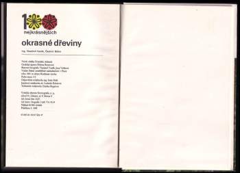 Čestmír Böhm: Okrasné dřeviny