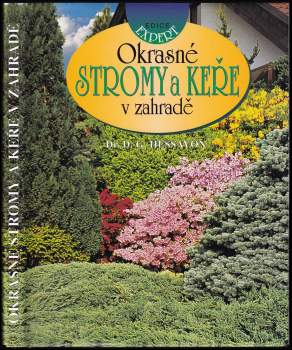 Okrasné stromy a keře v zahradě