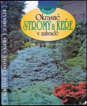 Okrasné stromy a keře v zahradě